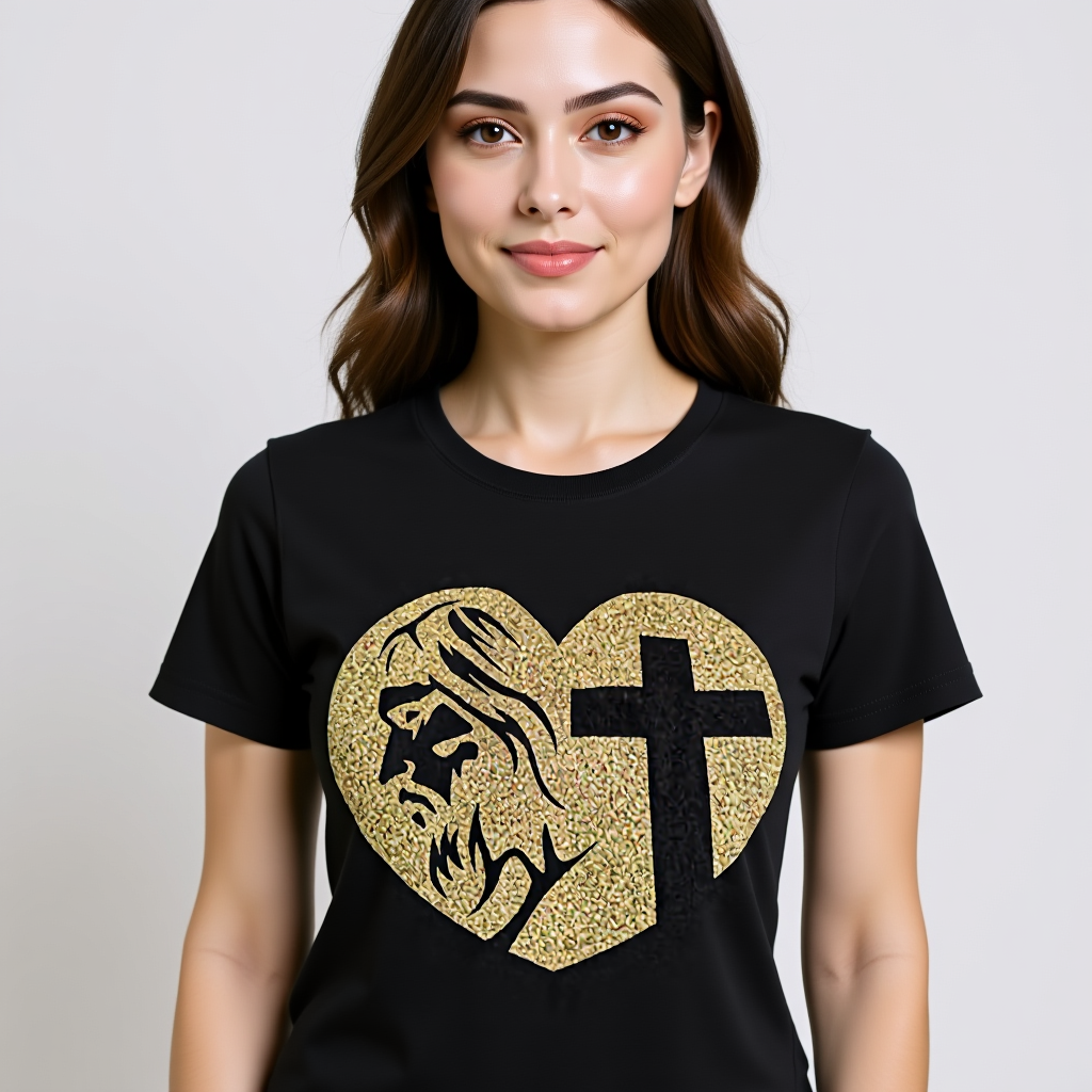 Glitter Heart Shirt
